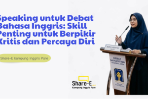 Speaking untuk Debat Bahasa Inggris: Skill Penting untuk Berpikir Kritis dan Percaya Diri