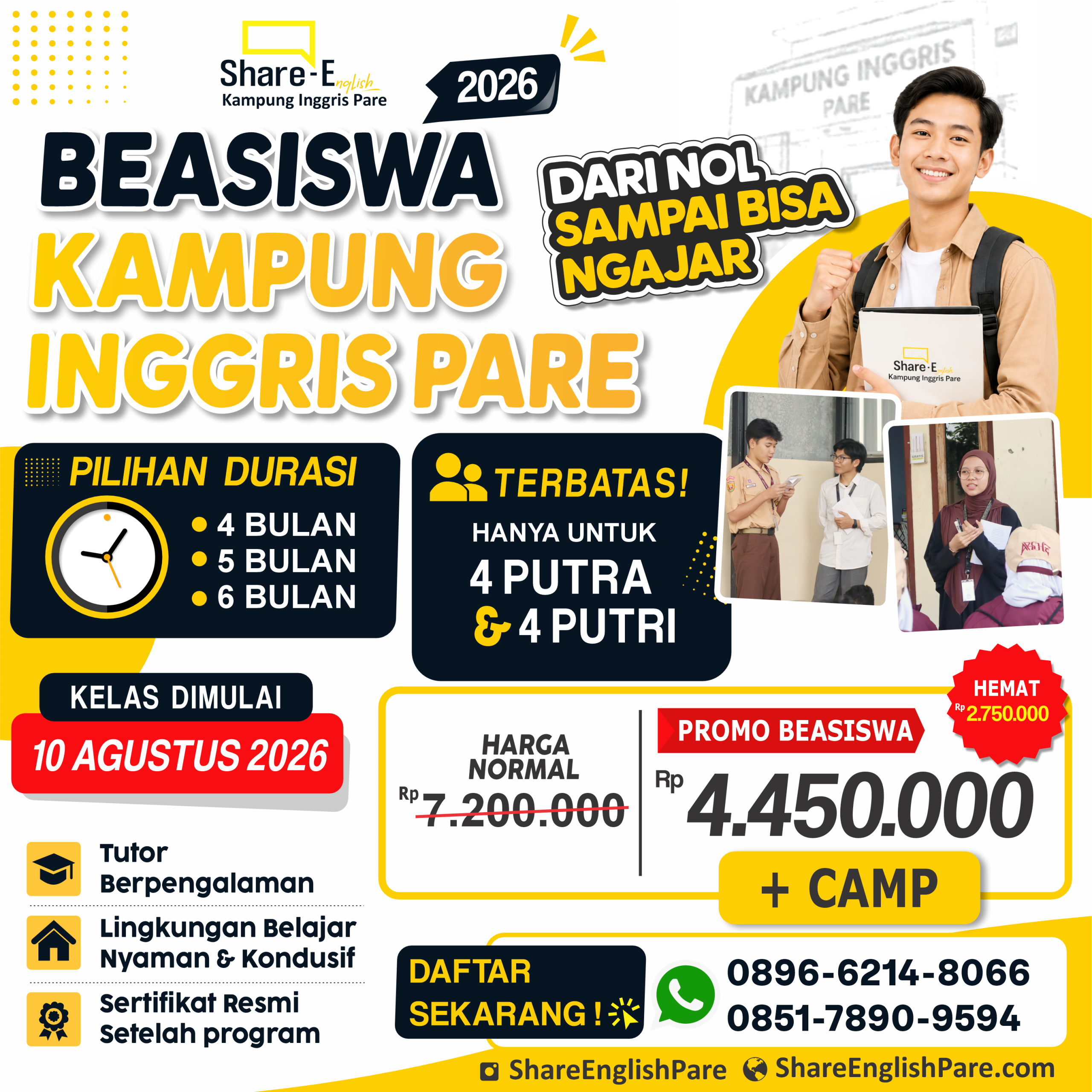 Kelas Teacher Share English Pare